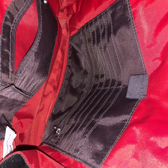 Baggallini Metro brown vegan woven nylon 1 or 2 strap convertible backpack EUC - Picture 8 of 15